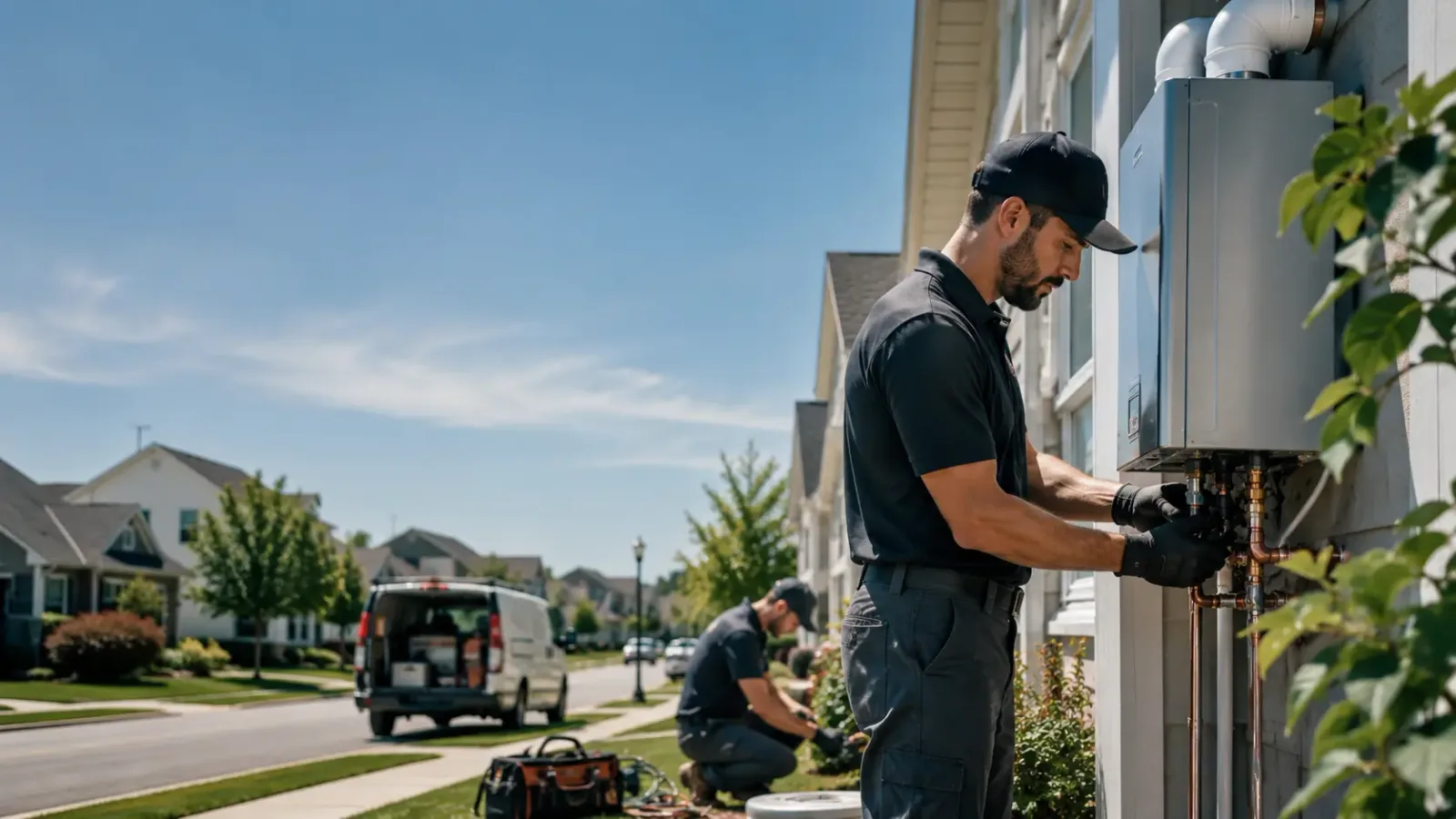 Tankless Water Heater Installation in Pilot Point, TX